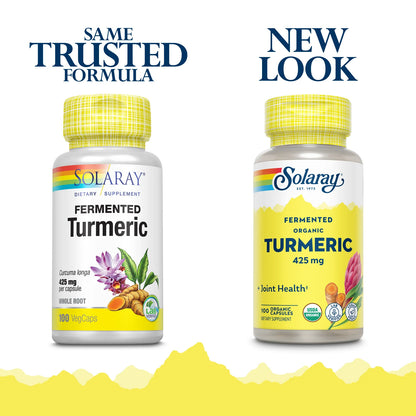 Fermented Turmeric Root 500Mg | 100 Vegcaps