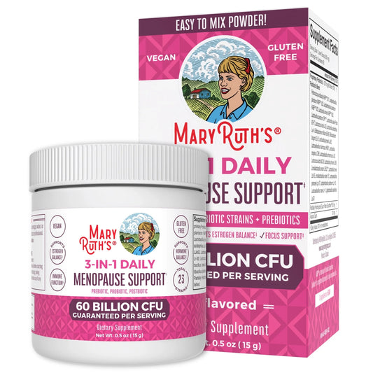 Menopause Support Powder for Women, 60 Billion CFU, 0.5 Oz