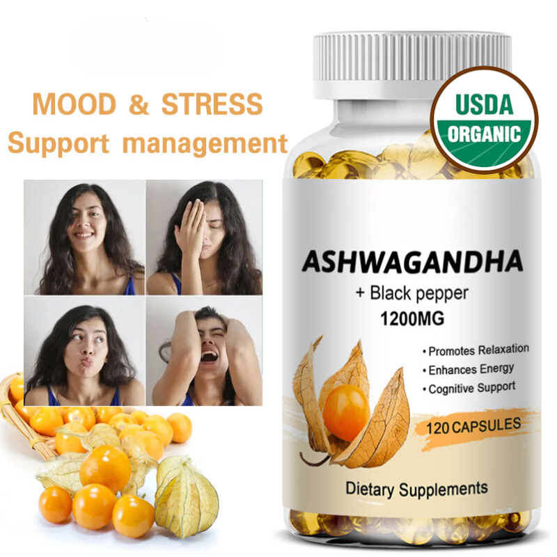 Ashwagandha Extract Maximum Strength- Stress Anxiety Immunity