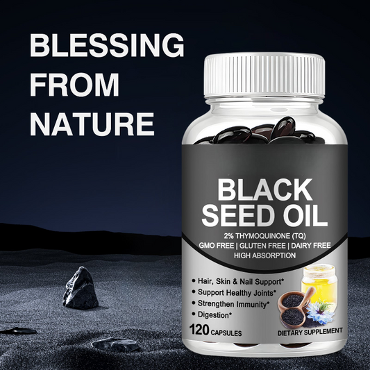 Black Seed Oil 1000Mg -Immune & Digestive Support