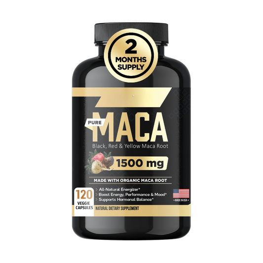 Organic Maca Root Capsules 1500Mg